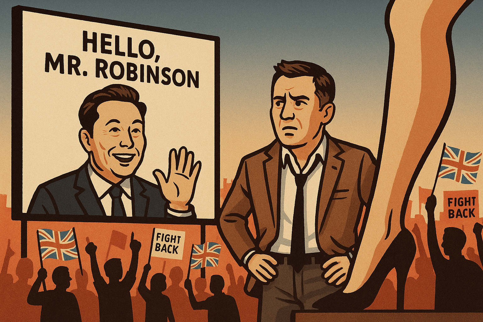 Hello, Mr Robinson...