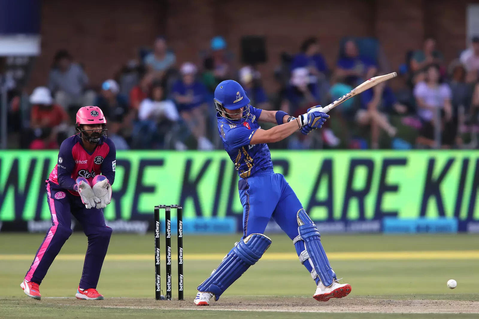 Dewald Brevis vs Paarl Royals (Image credit: Sportzpics)