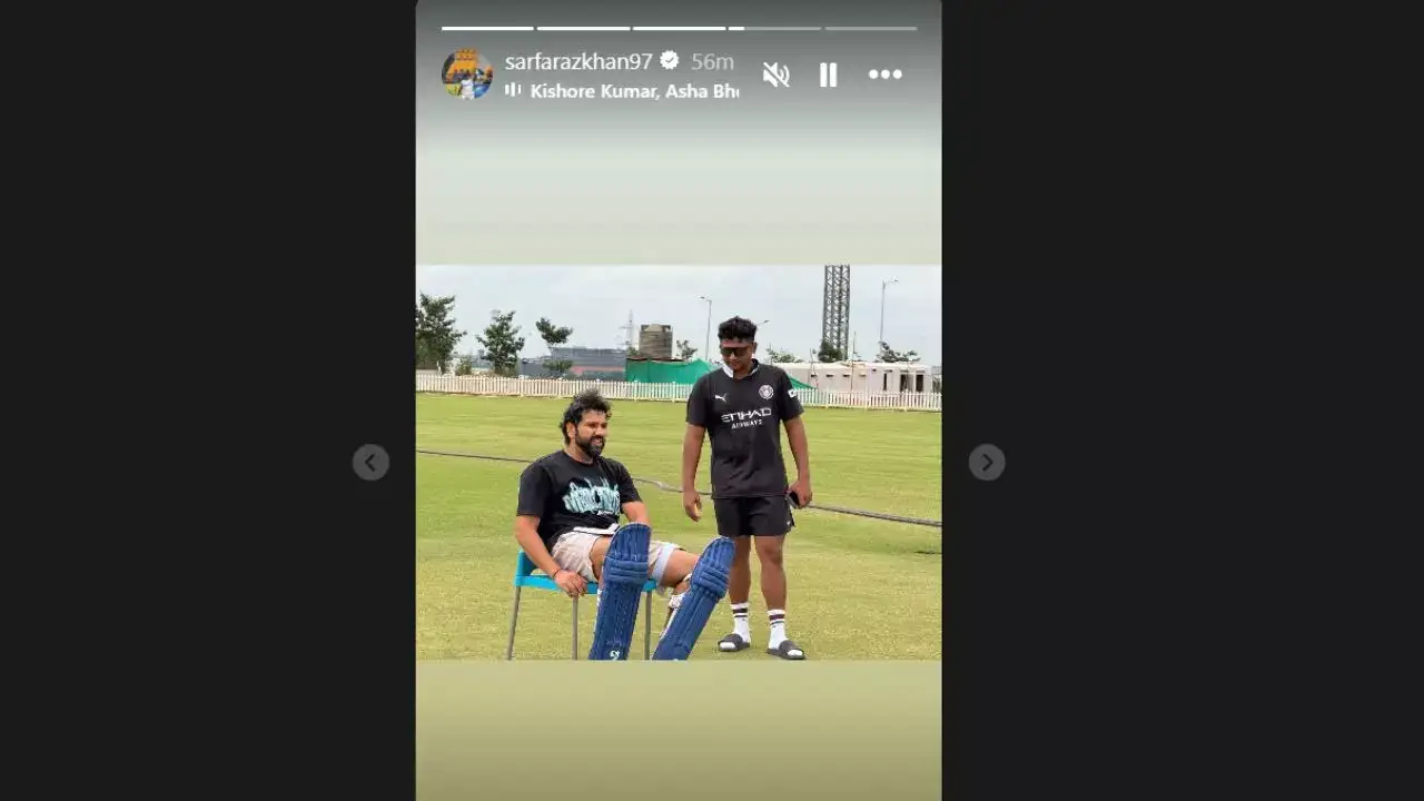 Rohit Sharma and Sarfaraz Khan
