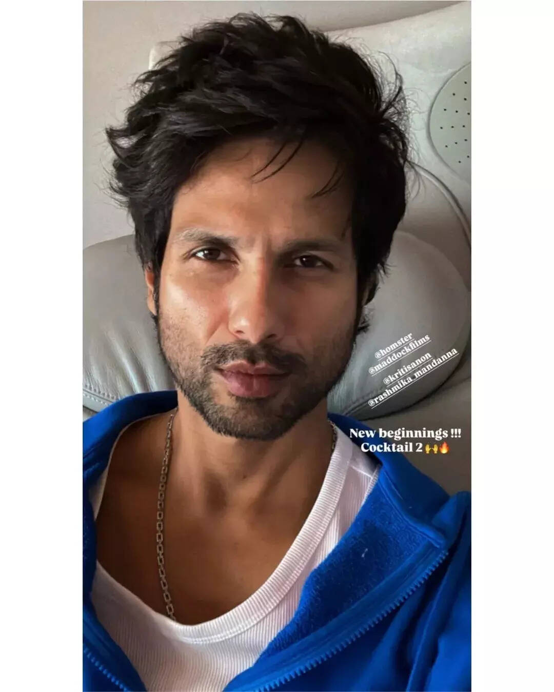 Shahid Kapoor begin Cocktail 2 shoot