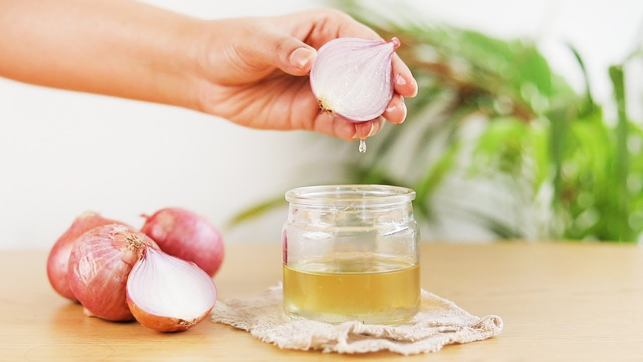 Easy-to-make homemade Onion Oil recipe