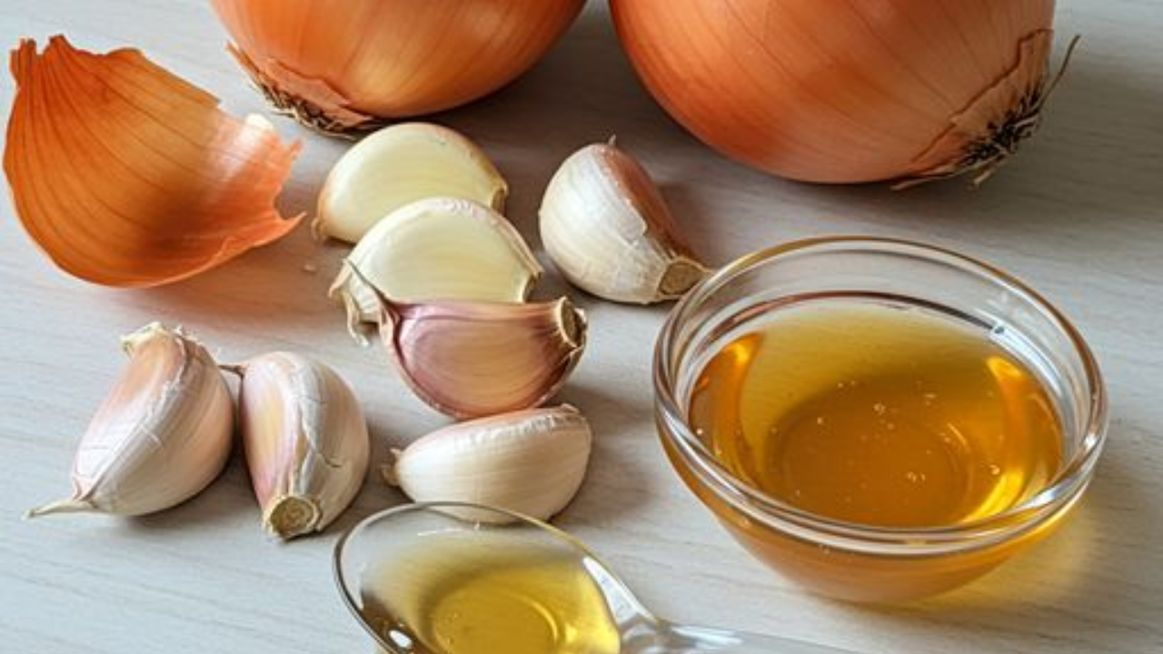 Homemade Onion Oil recipe for fast hair growth