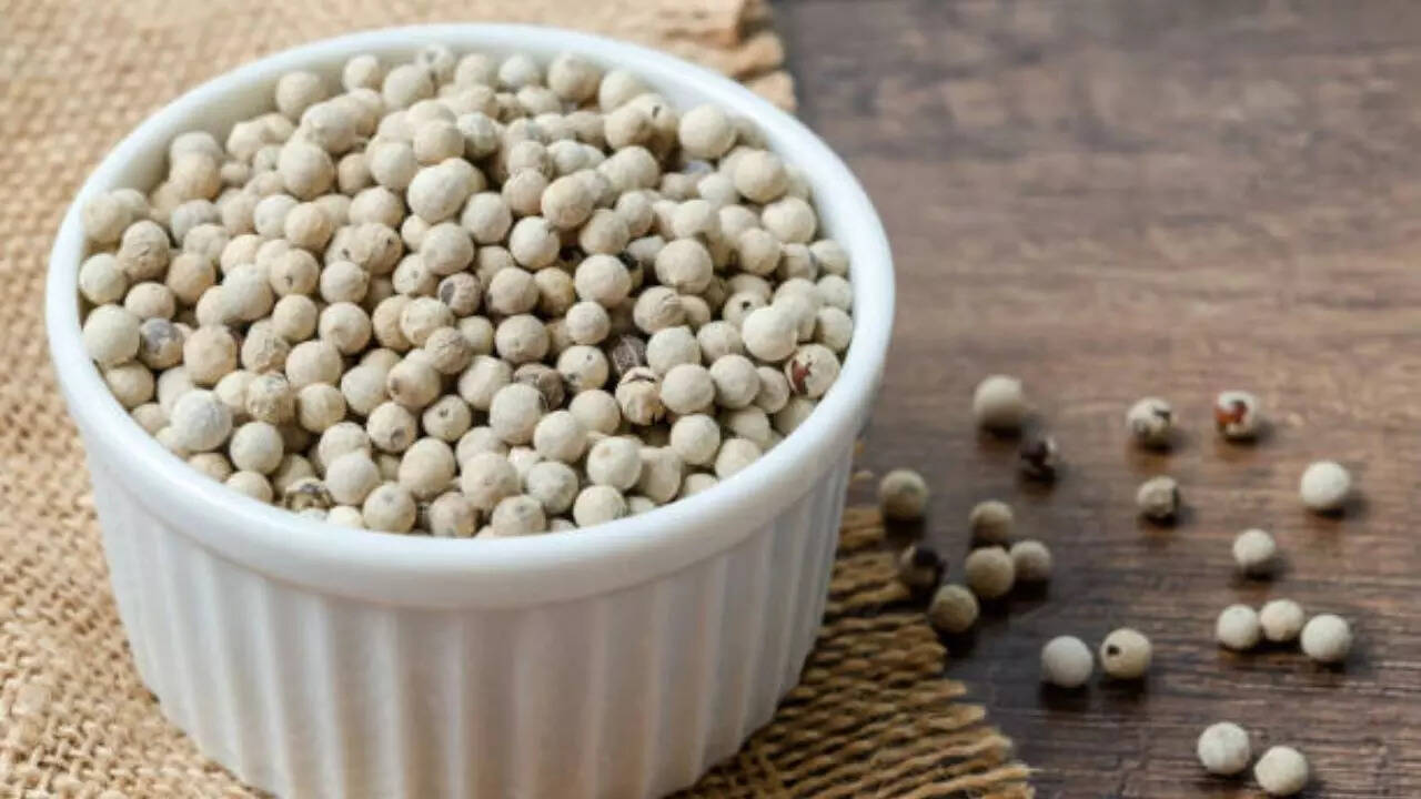 Health benefits of white pepper