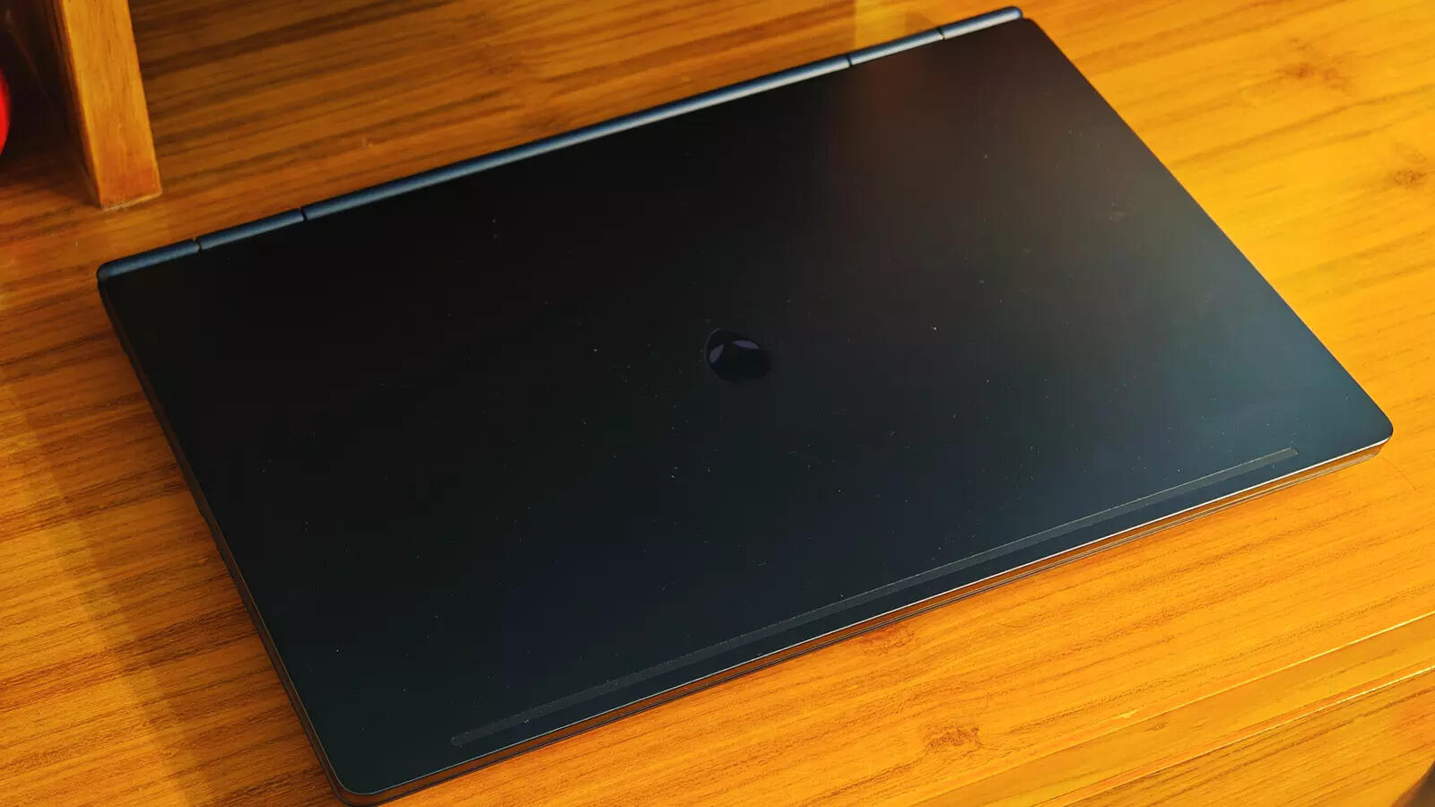 The 16 Aurora has a plastic build and comes in a blue shade