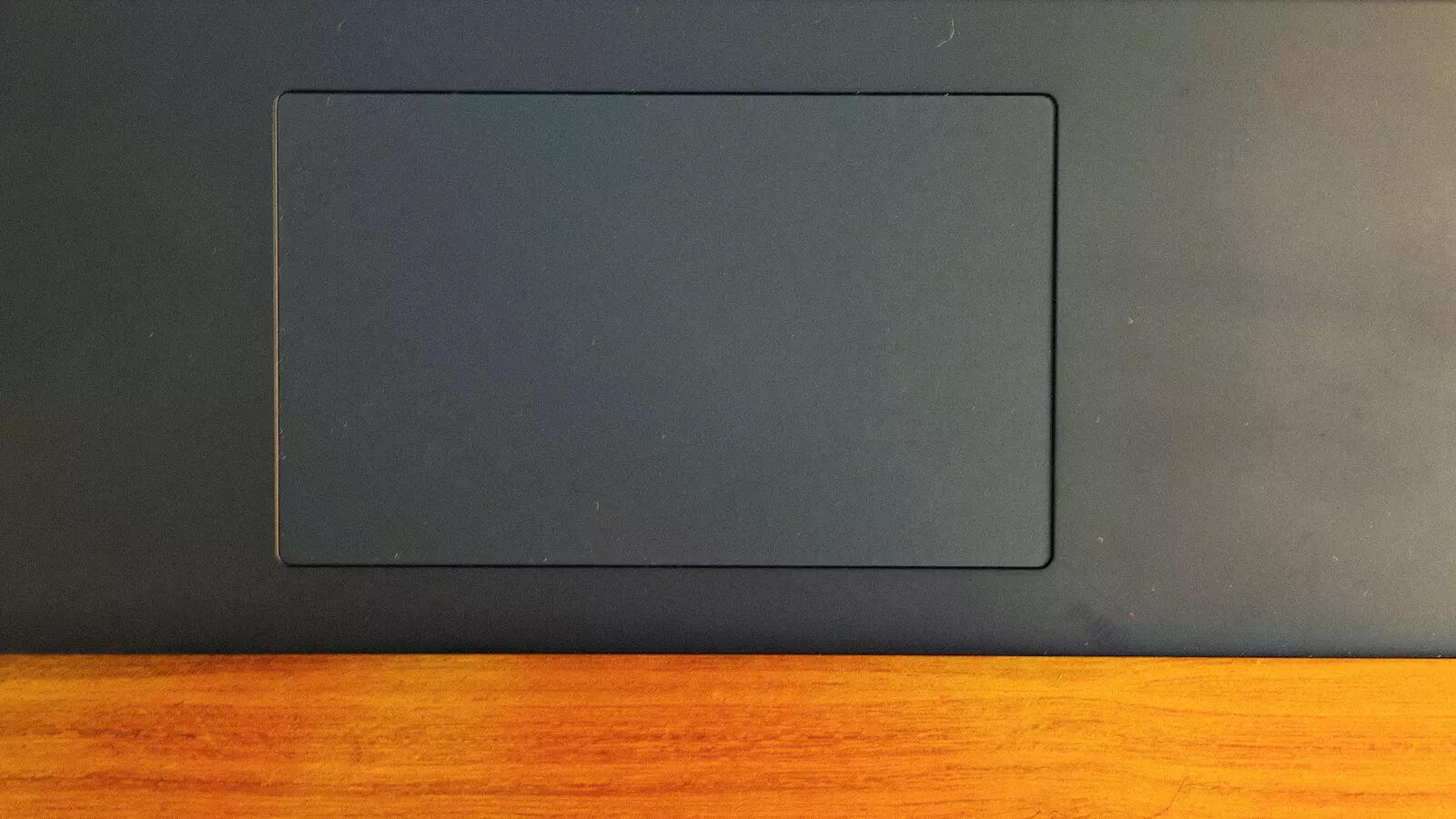 That's how small the trackpad is