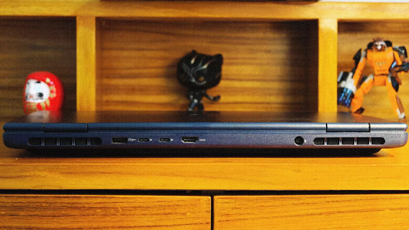 Most of the ports you can find on this machine sits on the back of the chassis