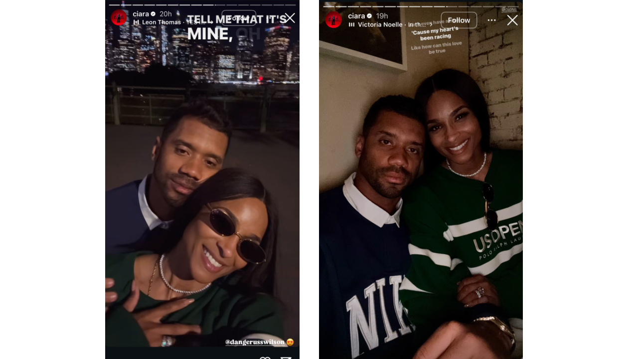 IG/Ciara Russell Wilson and Ciara spotted in New York while Giants’ quarterback future hangs in balance after Cowboys loss