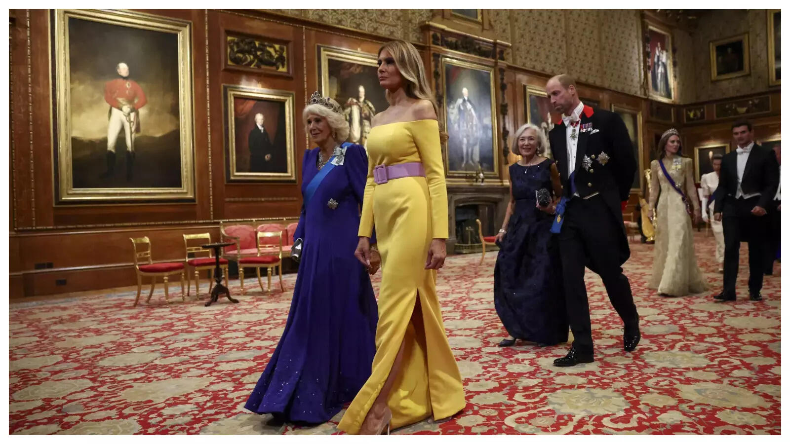 Melania Trump UK State Dinner
