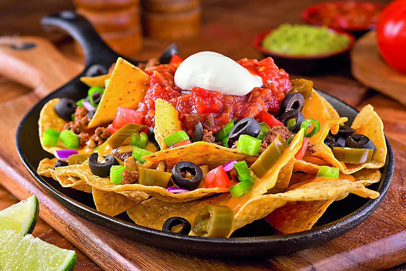 Nachos - perfect for Saptami evenings