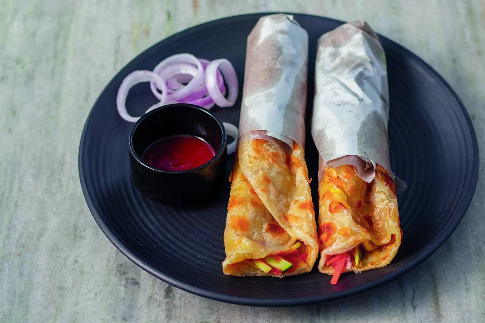 Egg rolls for a perfect Nabami