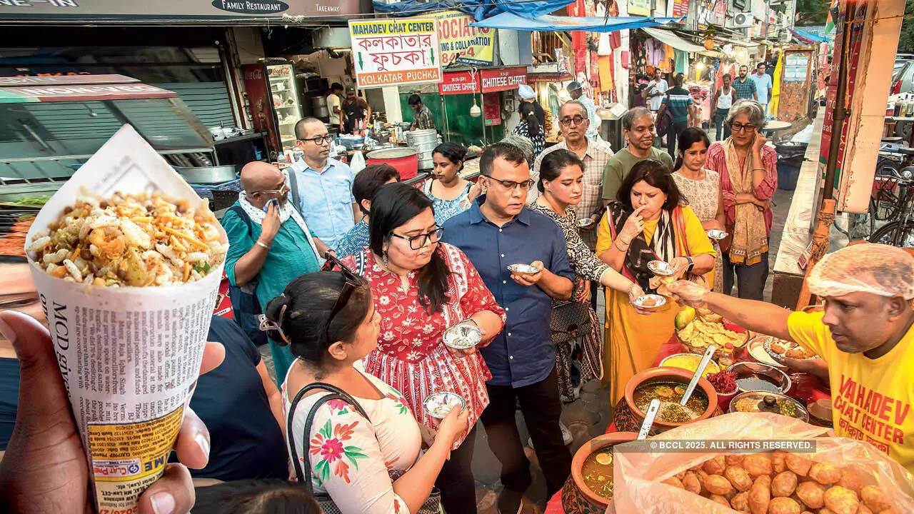 Food is an essential part of Bengali culture, and hence DBF's walk