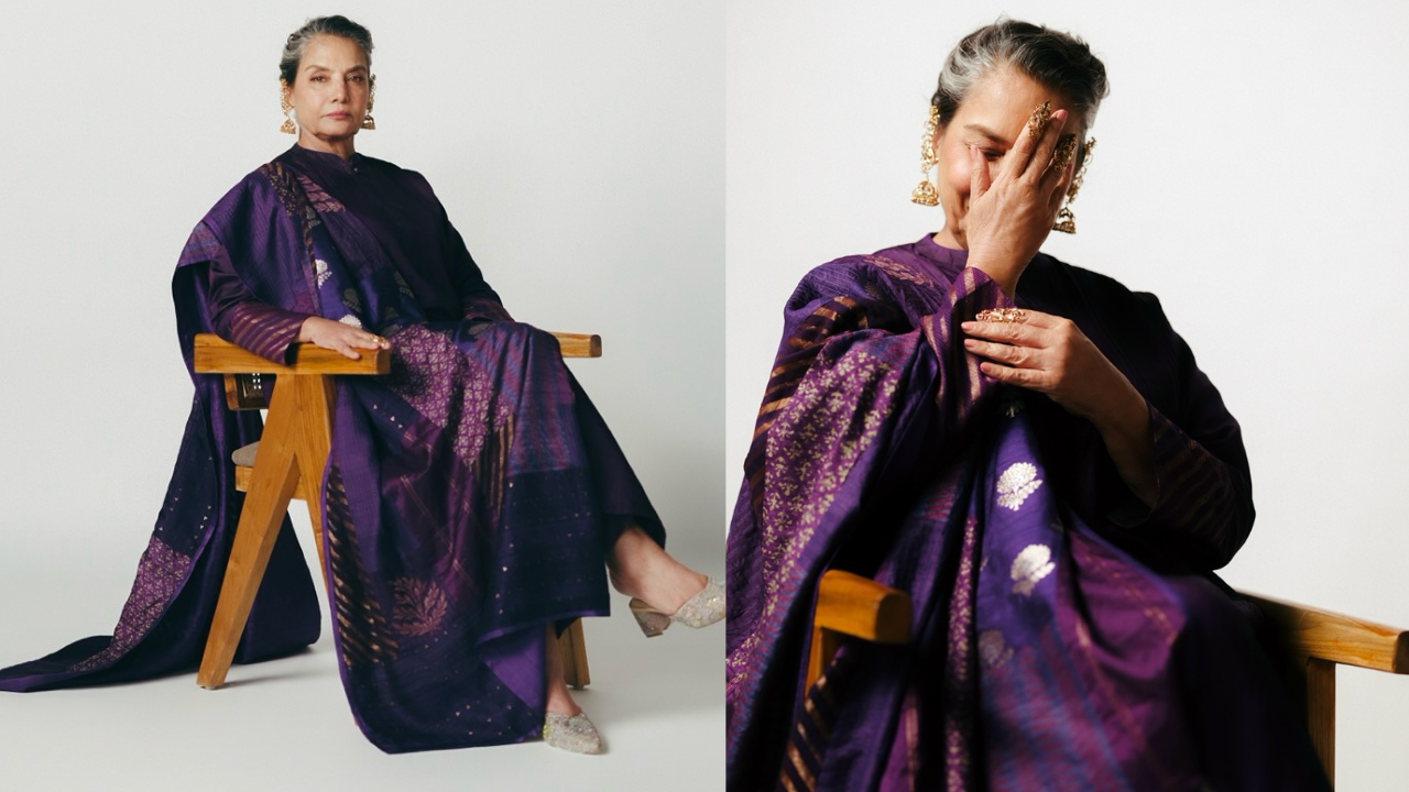 Shabana Azmi redefines timeless glamour