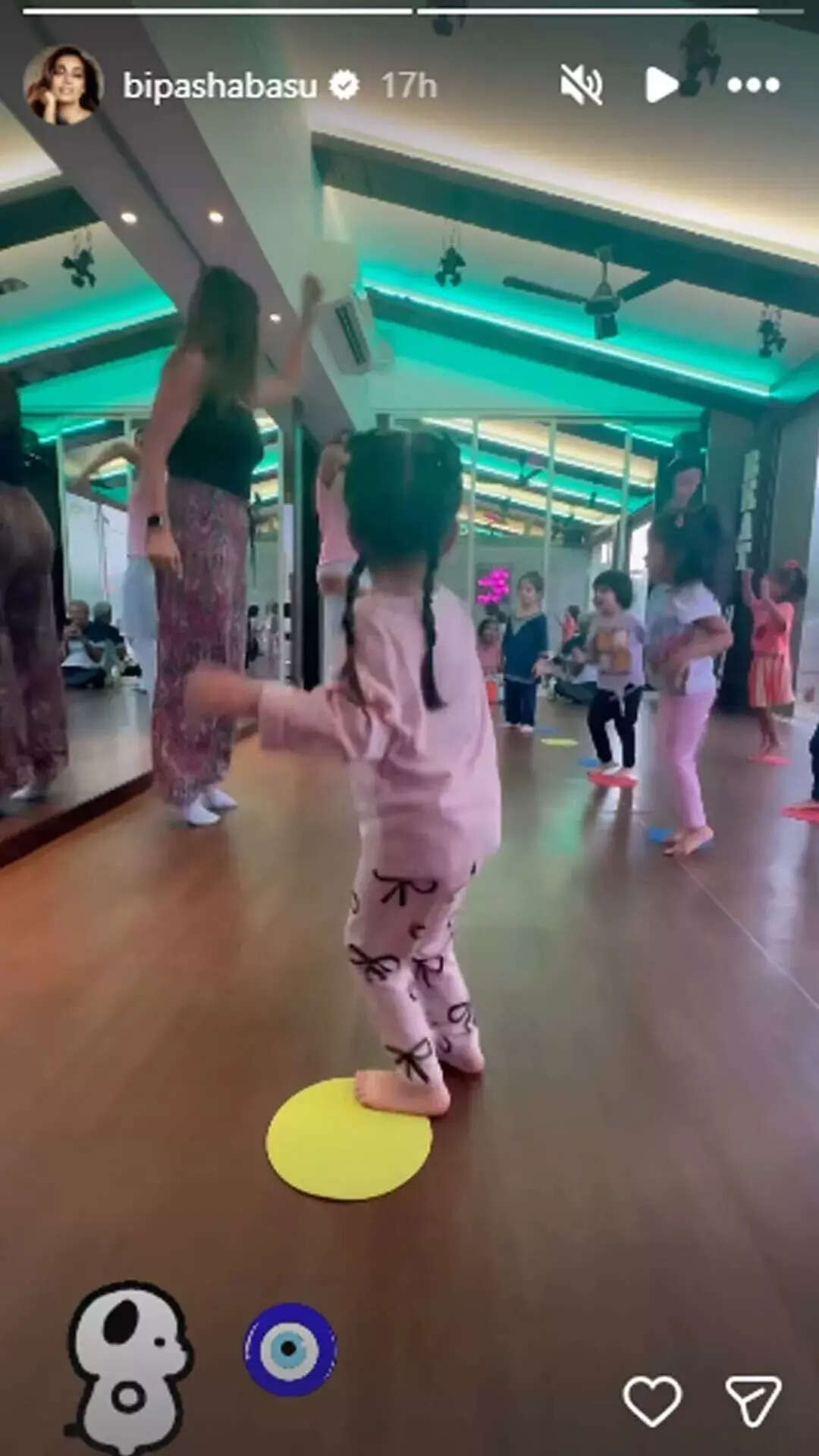 Bipasha Basu charms fans with video of daughter Devi's cute dance moves - WATCH