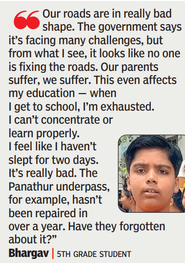 pothole-free and dust-free roads