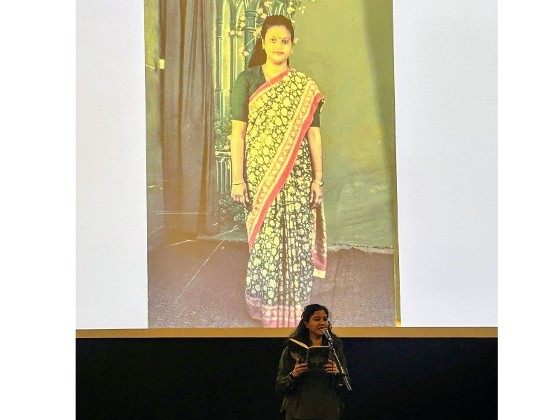 Dimple Bangalore presents her graduate project at the V&A Museum image