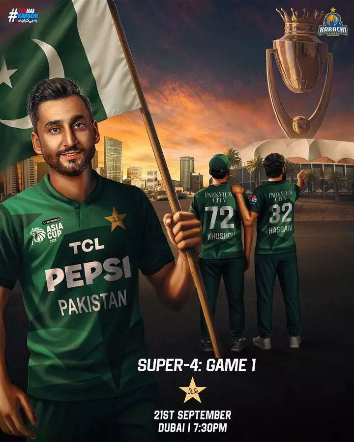 Karachi Kings (Photo: @KarachiKingsARY on X) Karachi Kings