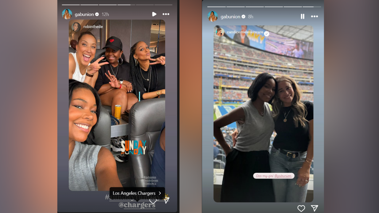 Gabrielle Union & her friends