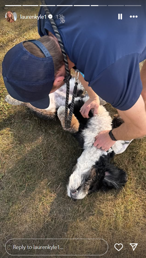 NHL-Connor McDavid’s wife, Lauren Kyle, shares an adorable dog moment on Instagram