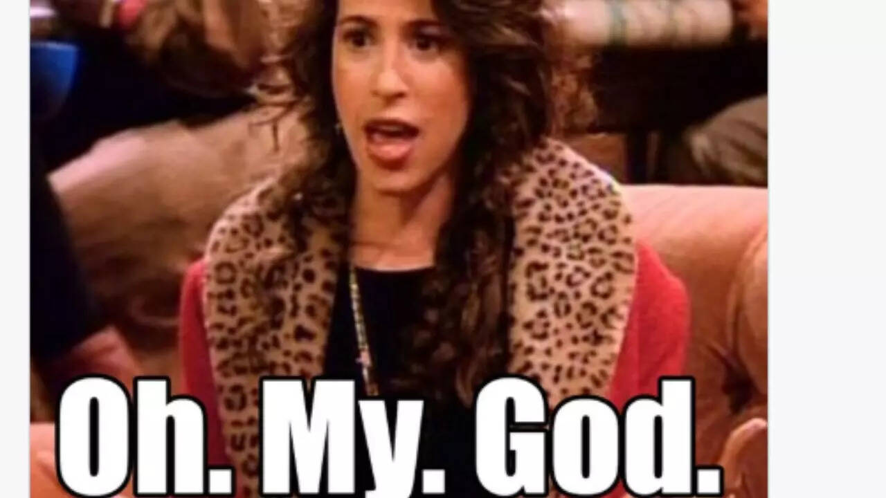 Janice, saying "OH MY GOD!,"