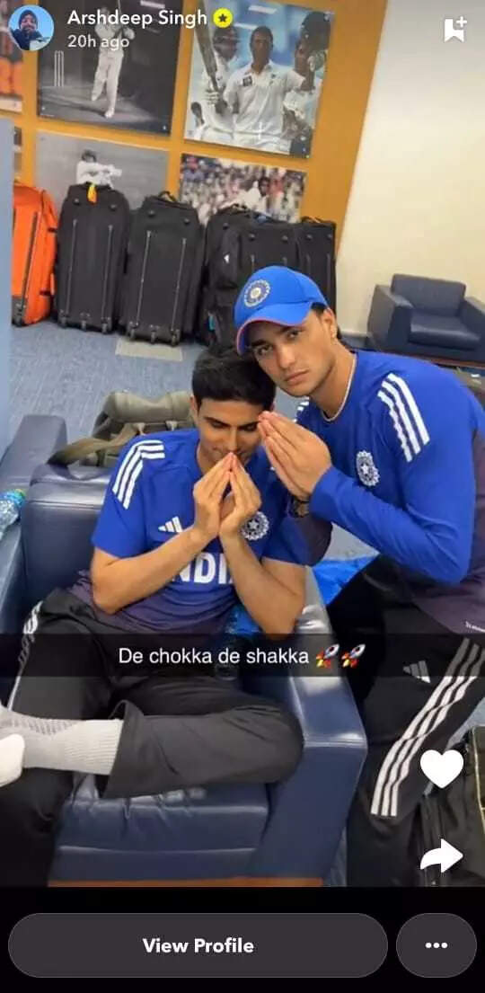 Arshdeep Singh's post on Snapchat (Screengrab) Image 2025-09-22 at 21.35.50_ed8b6320