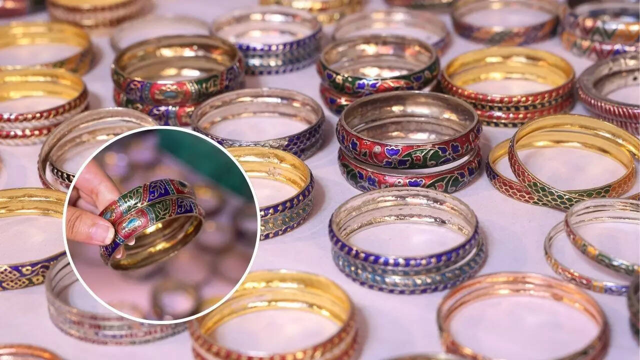 Meenakari bangles