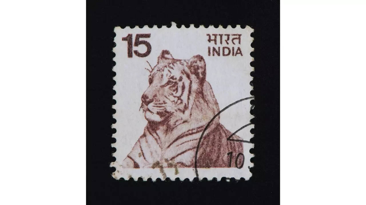 Bengal Tiger on Indian stamps
