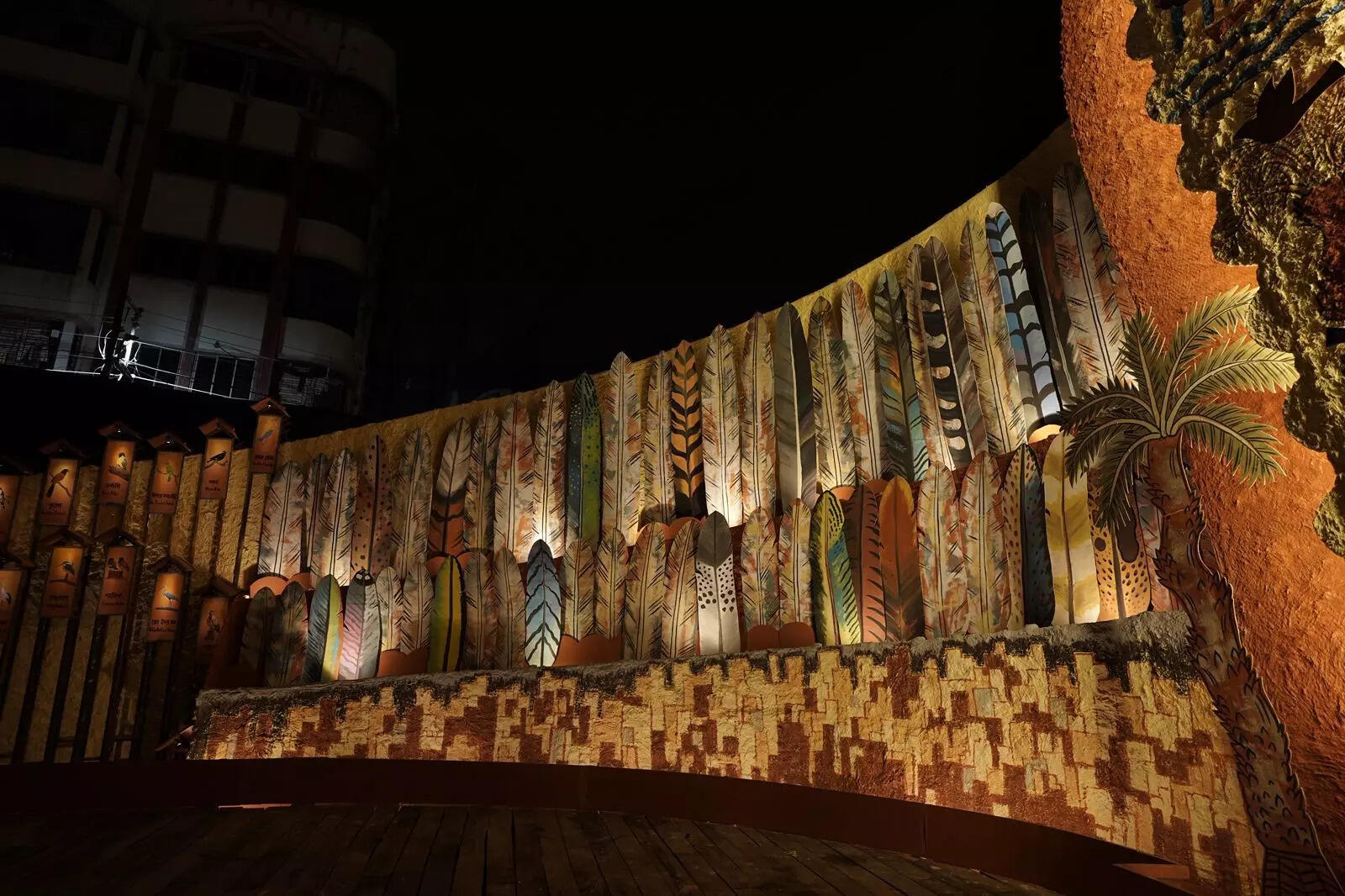 Baguiati Rail Pukur United Club Durga Puja celebrating it's 72nd Year of Durga Puja with its Theme as ‘Shabdo’ – Featuring a 20-Feet Bird Installation_7
