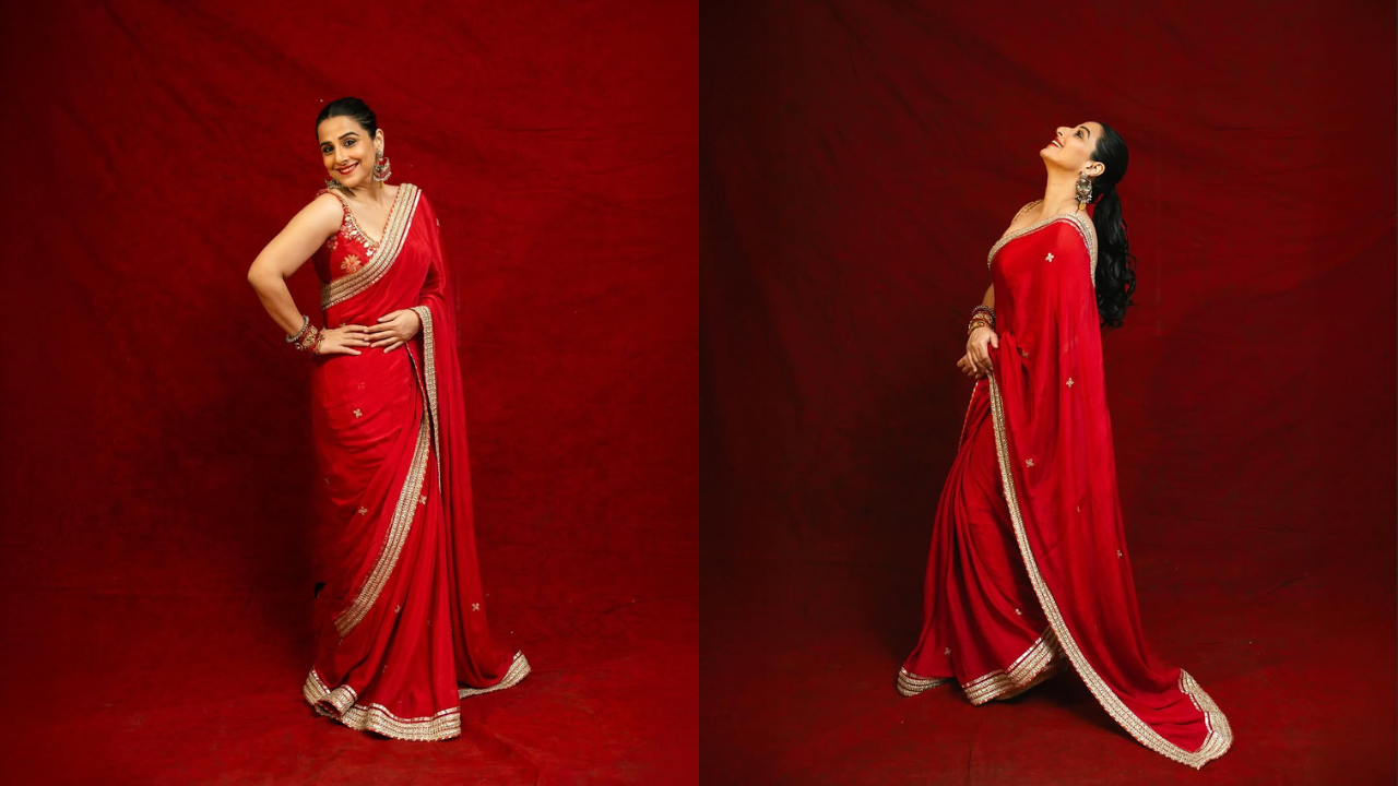 Vidya Balan channells the spirit of Maa Durga