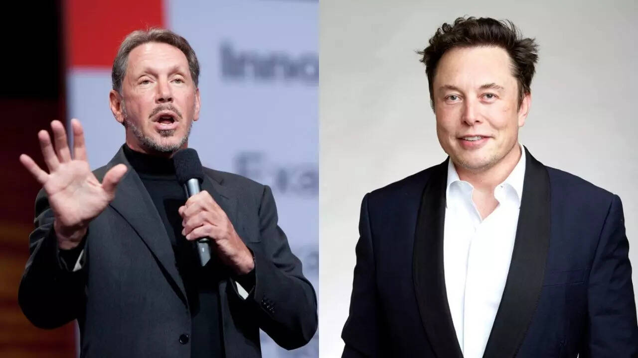 Larry Ellison and Elon Musk
