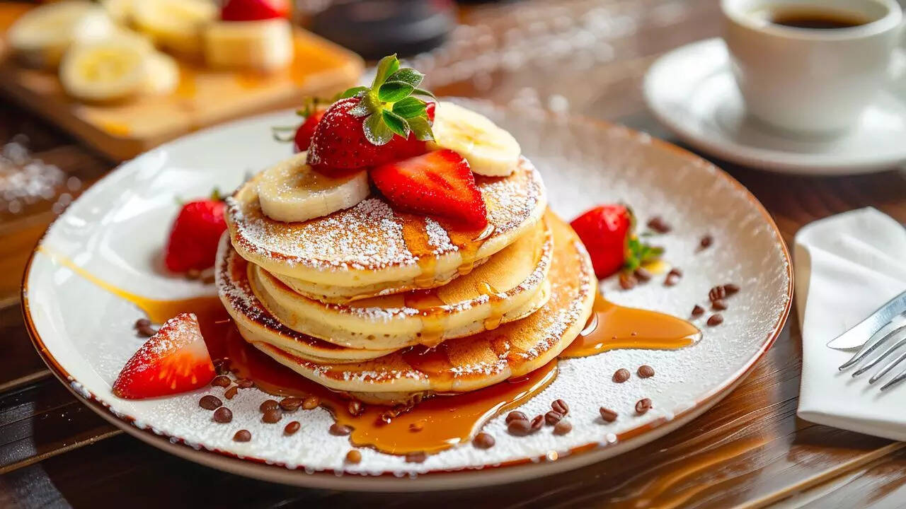 Pancakes: Fluffy stacks of morning joy