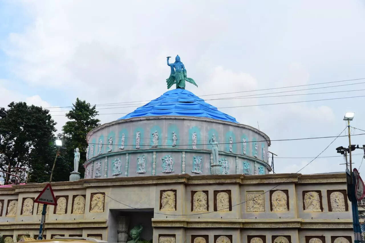 Inauguration ceremony of the 57th Year of Youth Association of Mohammad Ali Park Durga Puja_1