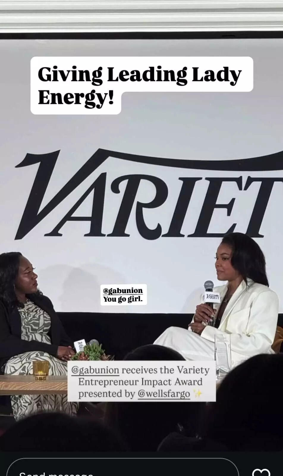 Dwyane Wade's Instagram story