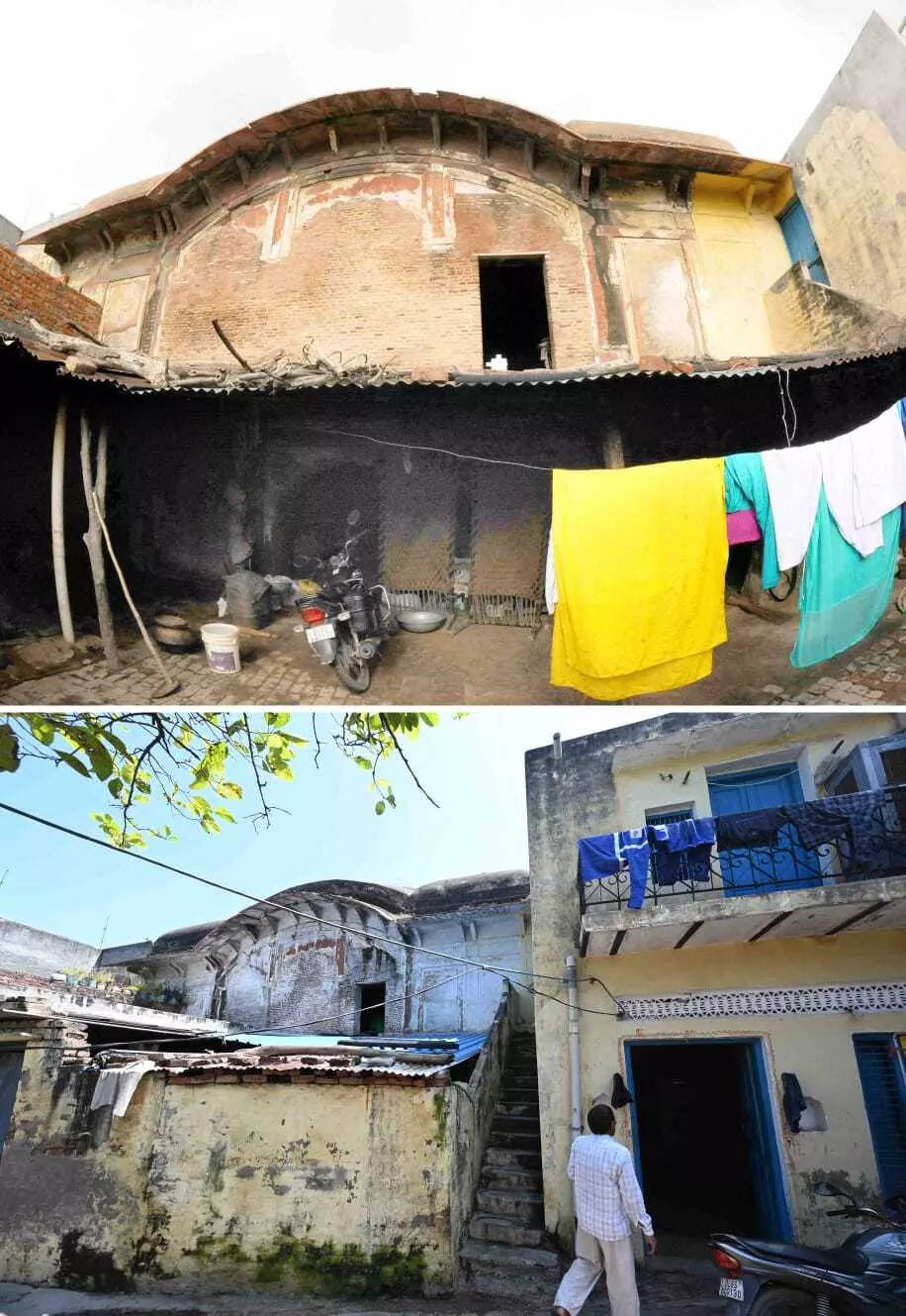 From hunting lodge to cattle shed