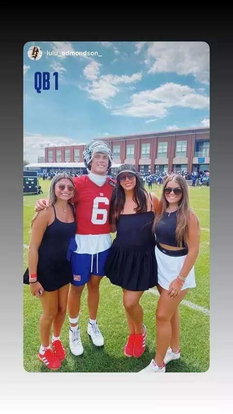 Jaxson Dart, Lulu Edmondson and Sydney Schoen