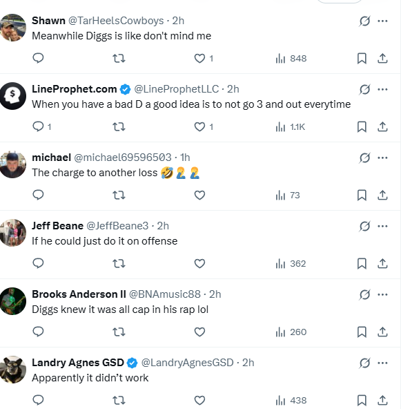 Fans comments