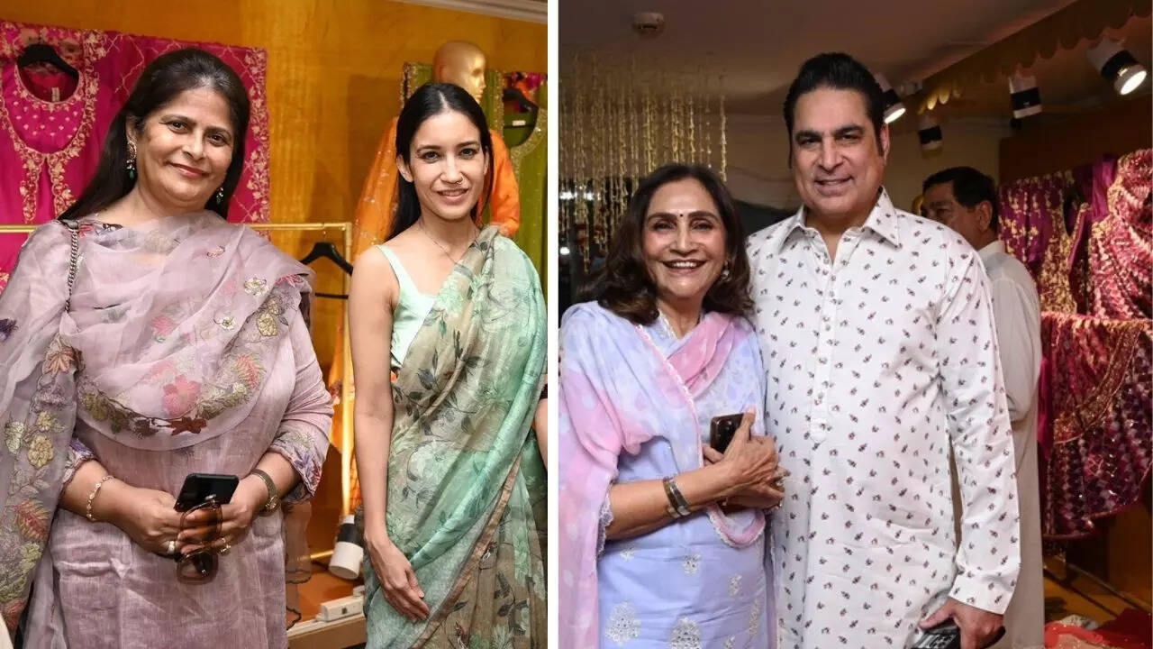 (L-R) Charu Saigal and Shivani Verma; Neelima Aadhar, Nawab Kazim Ali (L-R) Charu Saigal and Shivani Verma; Neelima Aadhar, Nawab Kazim Ali