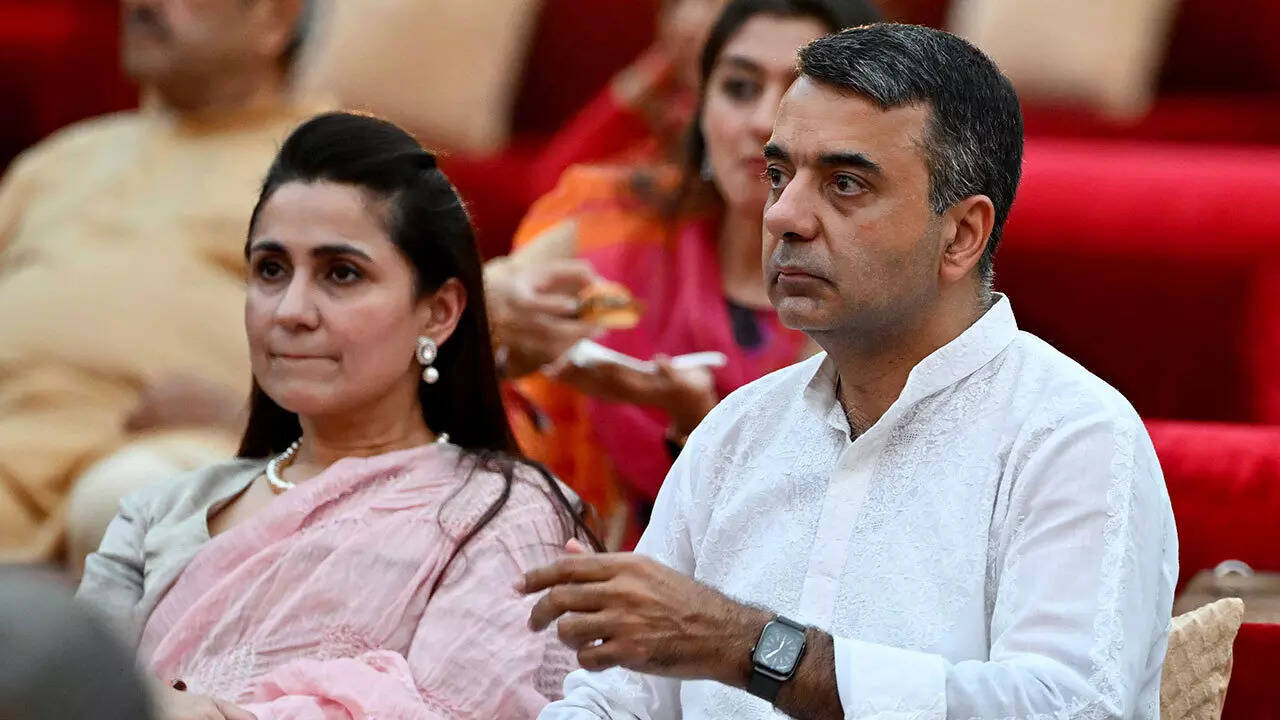 Vartika and Abhishek Malhotra