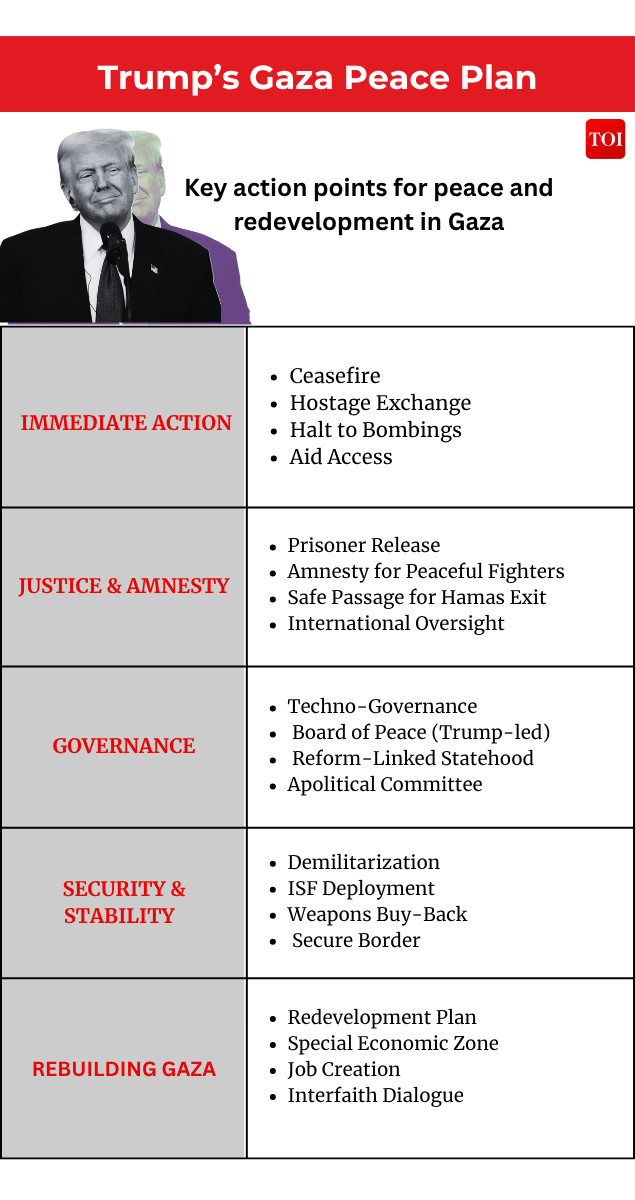 Trump's 20 point proposal