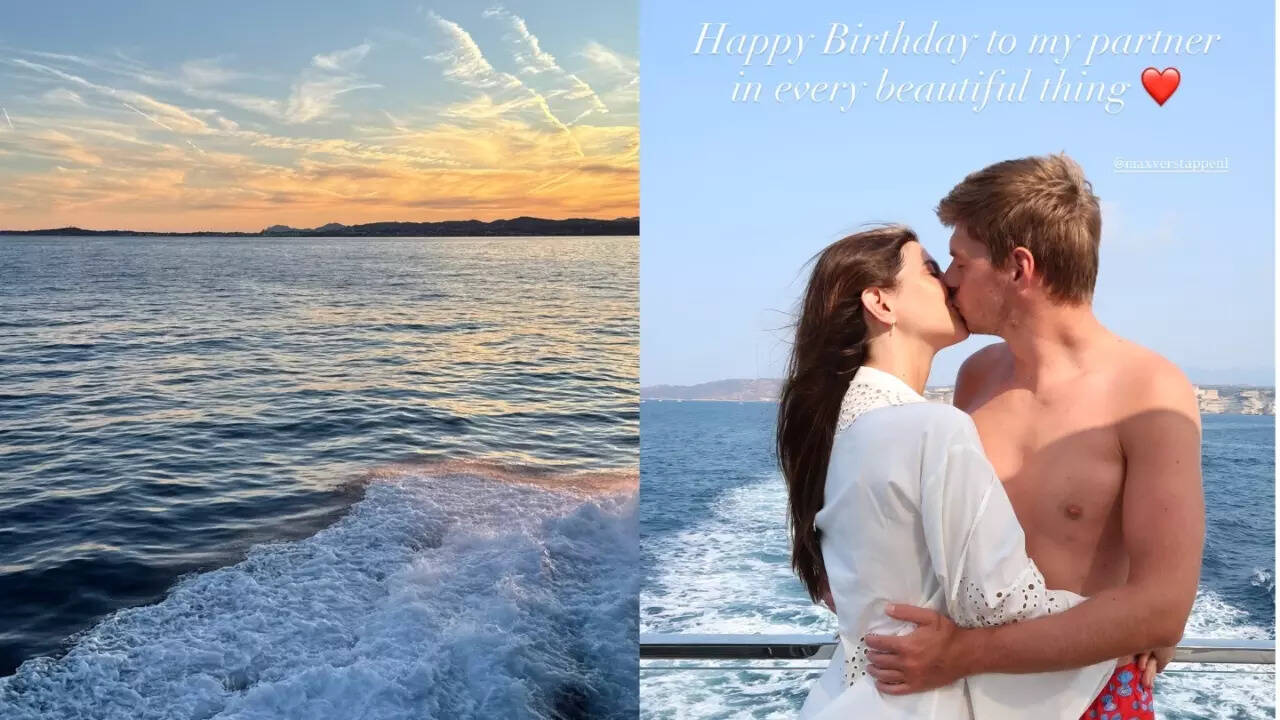 Kelly Piquet and Max Verstappen