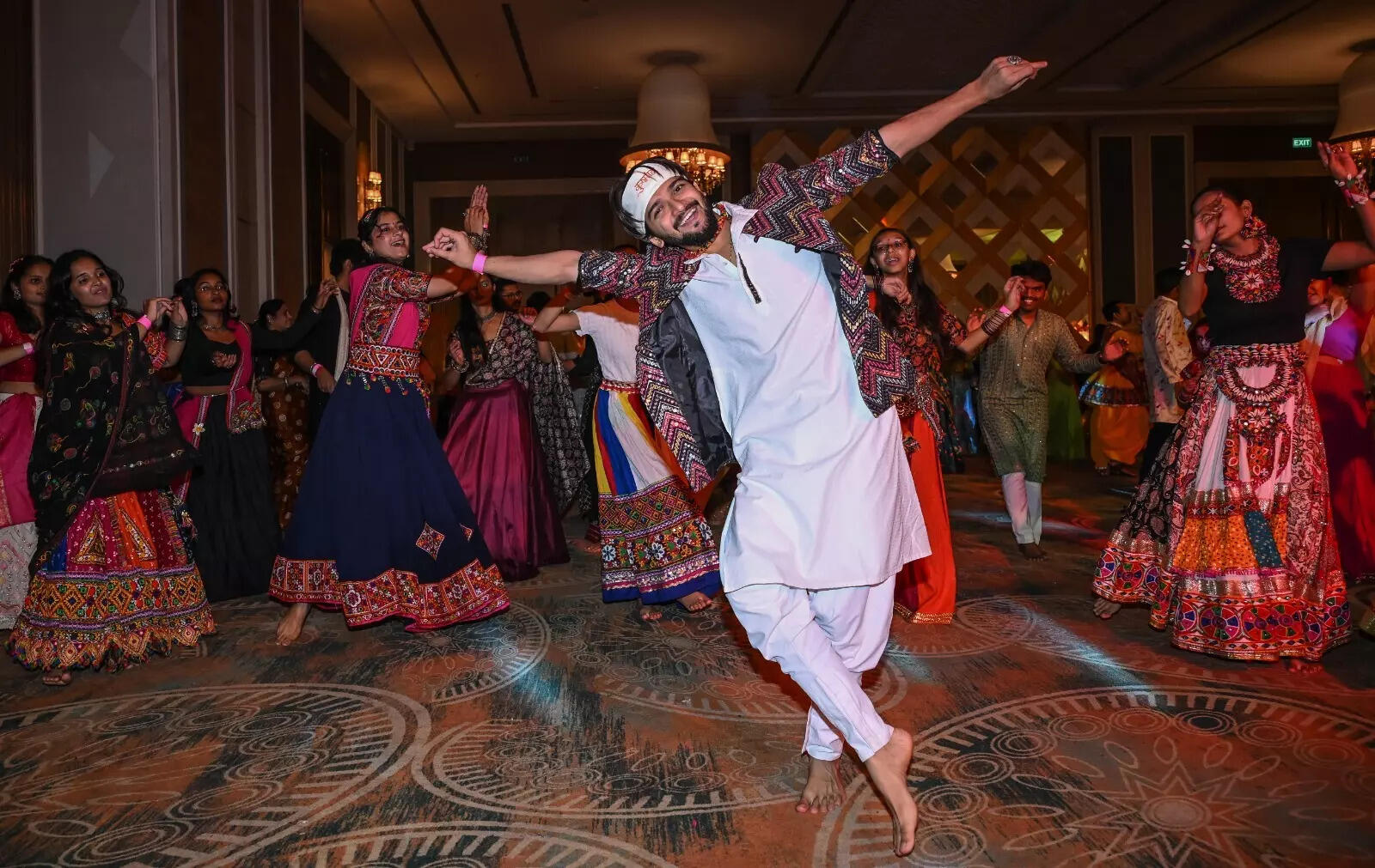 Stills from Pune Times Garba Nite