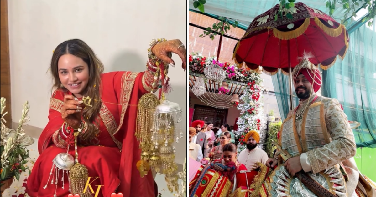 Abhishek Sharma's sister Komal Sharma's wedding