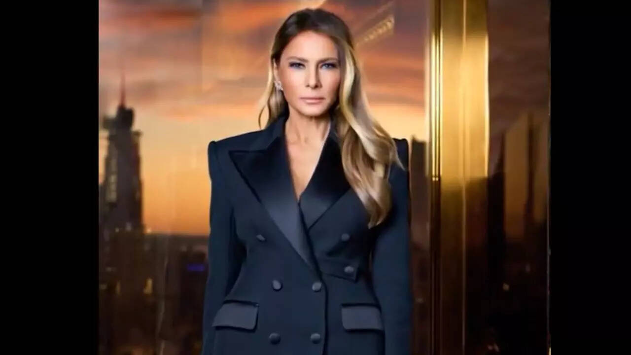 ভিডিওটিতে মেলানিয়া ট্রাম্পের একটি ডিজিটাল সংস্করণ রয়েছে