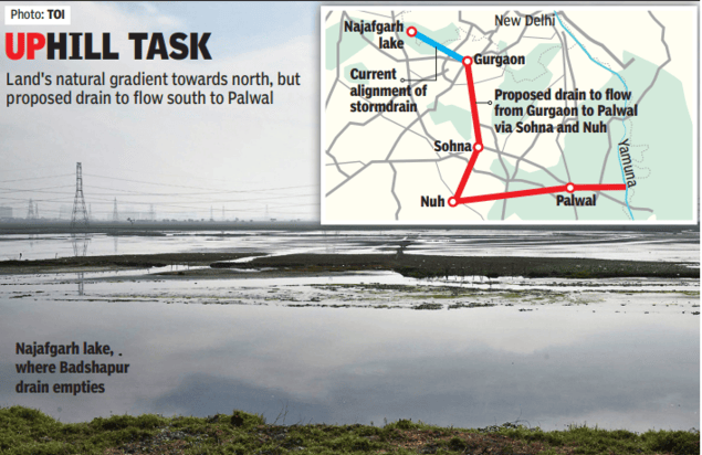 The route lies within Haryana, officials believe land acquisition