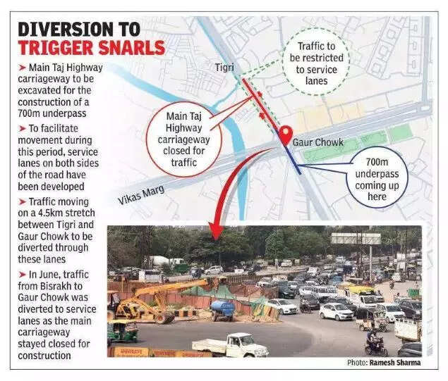 This project aims to streamline traffic in Greater Noida West.
