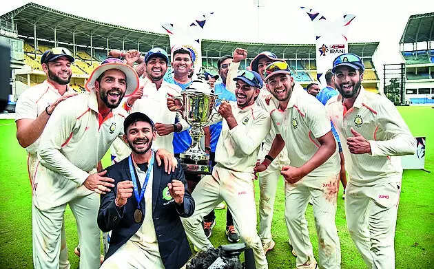 Vidarbha beat Rest of India to win Irani Cup