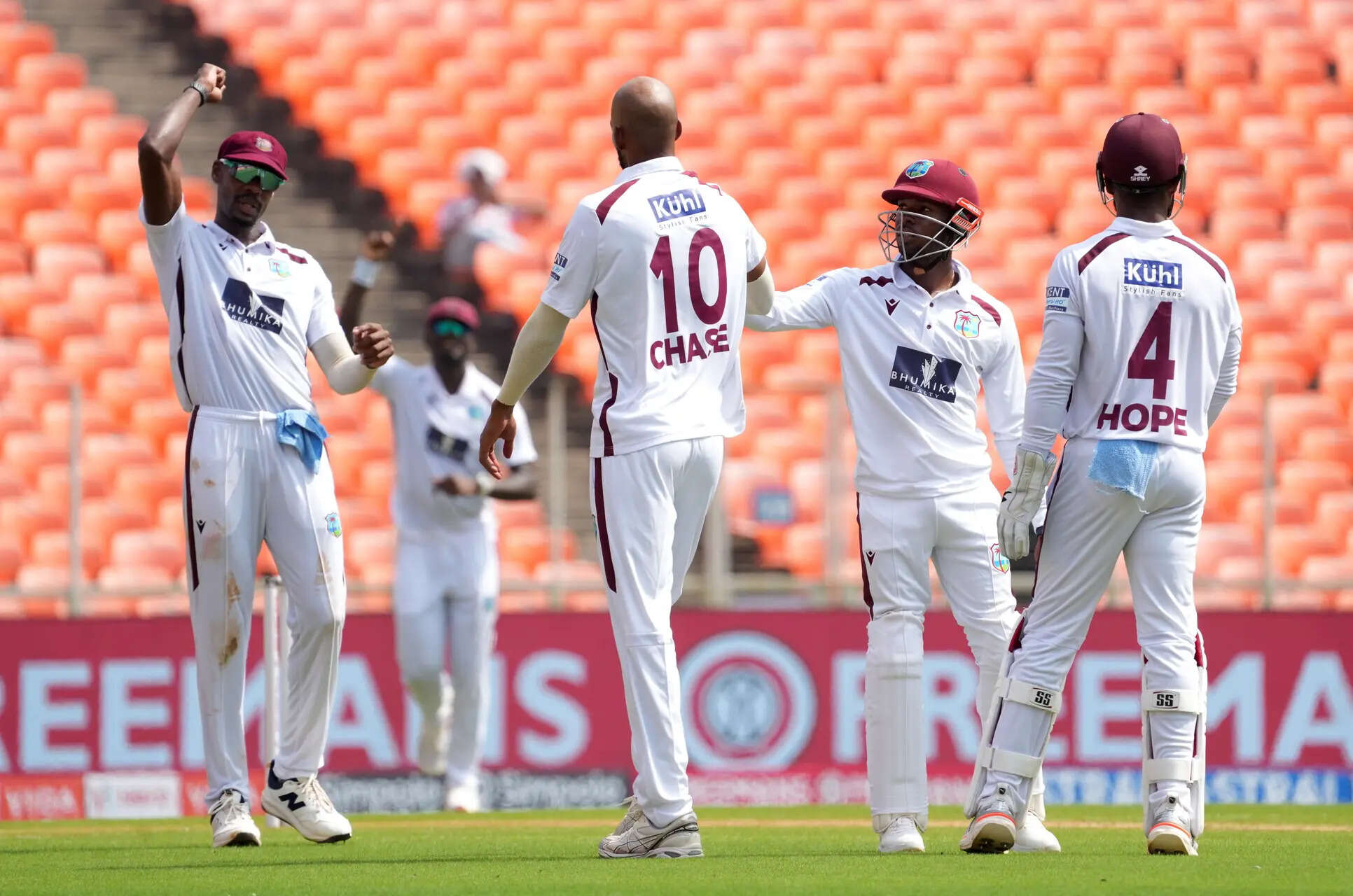 India vs West Indies test match - Day 2