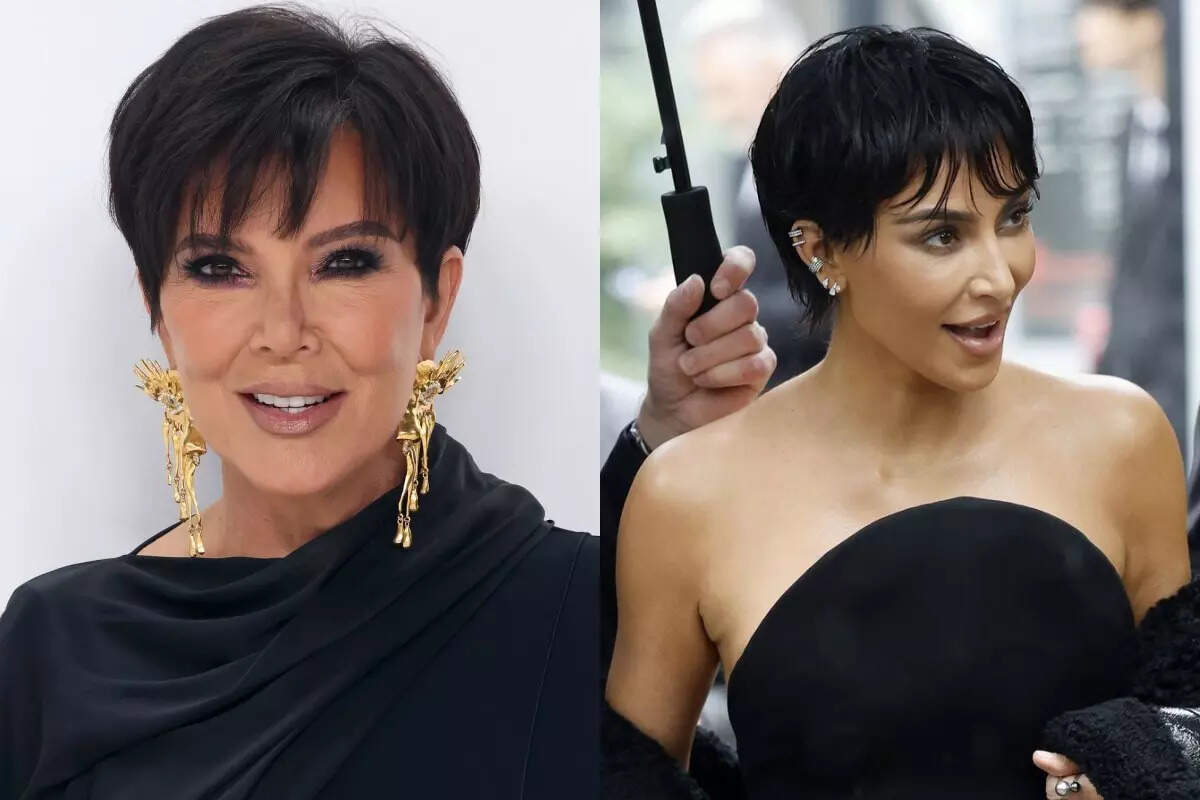 Is Kim Kardashian's new pixie cut a tribute to Kris Jenner or just a ...