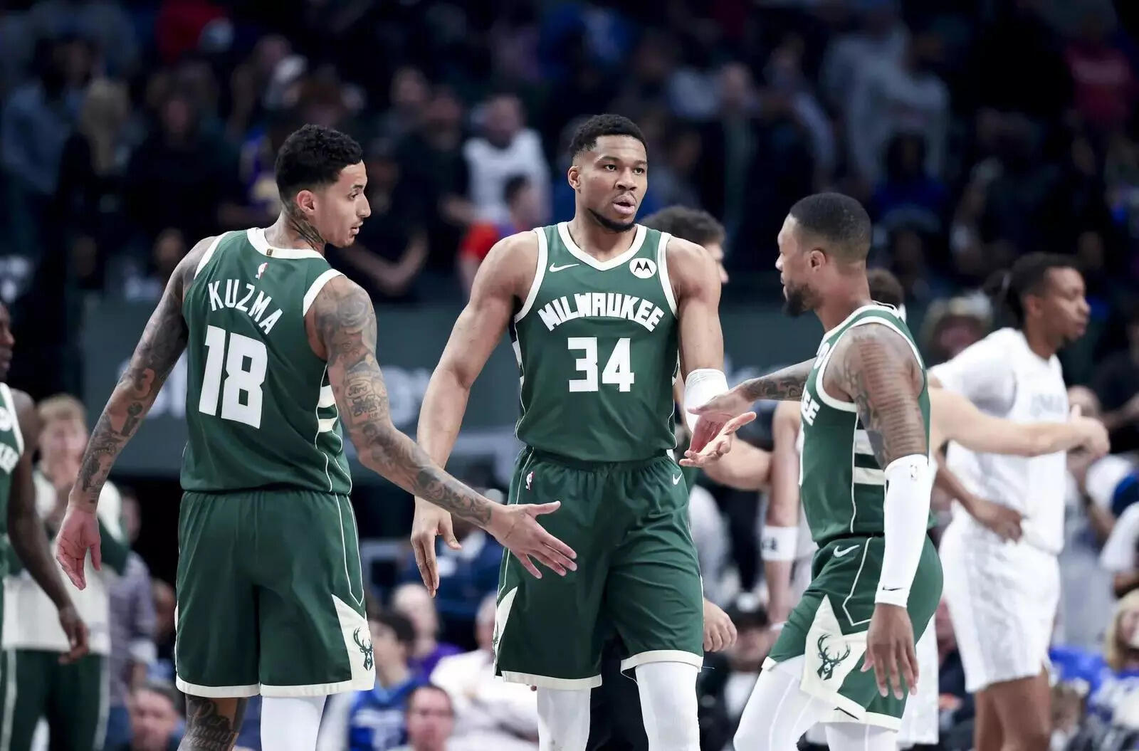 Bucks at the Mavericks