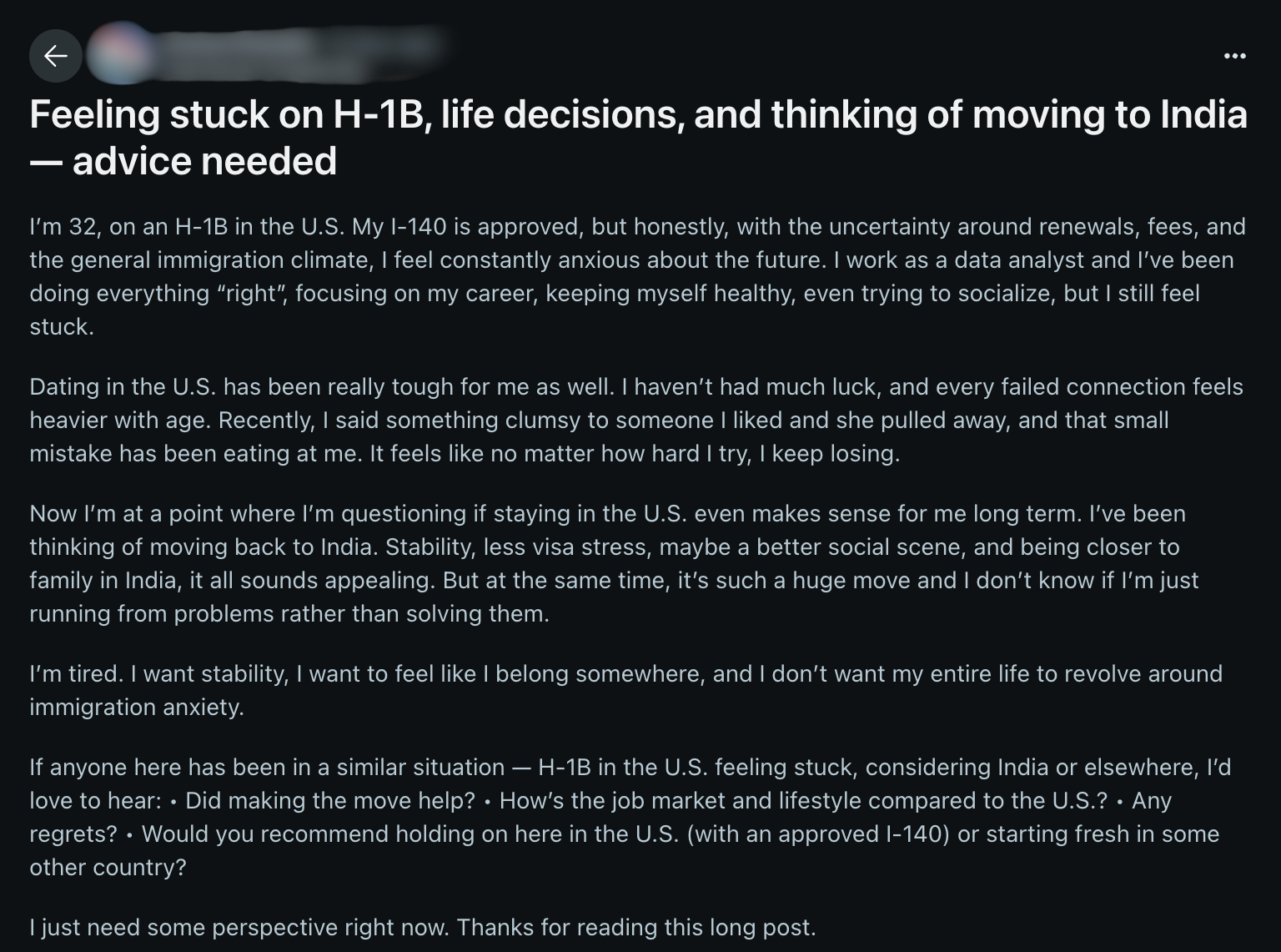 Reddit H-1b