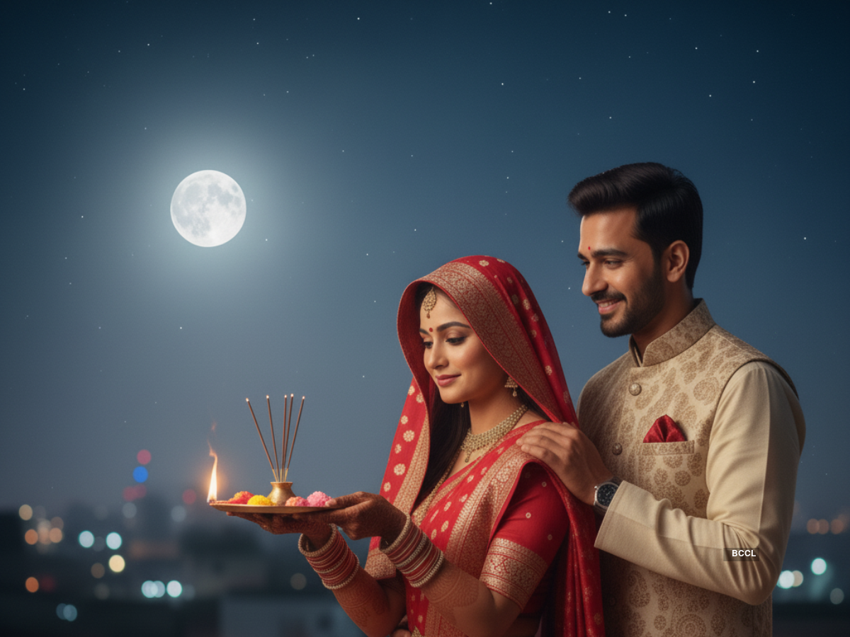 Karwa Chauth 2025 Greetings, Images